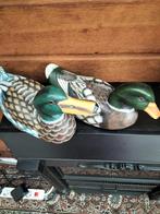 Eenden paar van hout, Tuin en Terras, Tuinbeelden, Ophalen of Verzenden, Hout