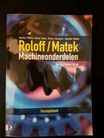Roloff/Matek Machineonderdelen, Boeken, Schoolboeken, Ophalen, Zo goed als nieuw, Overige niveaus, Nederlands
