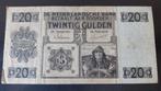 bankbiljet roerganger 20 gulden CD 054183 26 april 1926, Ophalen of Verzenden, 100 gulden, Los biljet