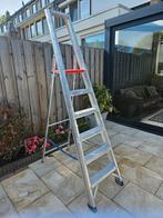 Altrex double decker 6 treeds heel stevig trap ladder, Ophalen, Gebruikt, Minder dan 2 meter