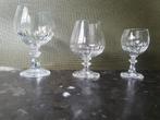 13 kristallen glazen, Huis en Inrichting, Ophalen, Glas of Glazen, Gebruikt, Glas