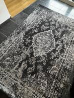 Mooi zwart/grijs vloerkleed 290 x 200, Ophalen, Gebruikt, 200 cm of meer, 200 cm of meer