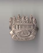 CNV Vakbond Talma Hoeve broche, Verzamelen, Gebruikt, Niet vindbaar, Niet vindbaar, Speldje of Pin