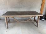 Stevige oude tafel, Ophalen, Gebruikt, Rechthoekig, Hout