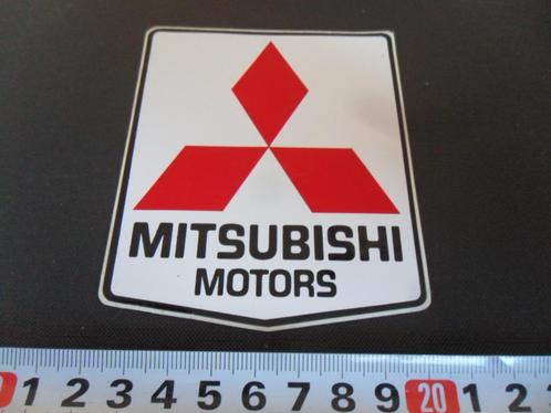sticker MITSUBISHI Motors   logo, Verzamelen, Stickers, Zo goed als nieuw, Bedrijf of Vereniging, Ophalen