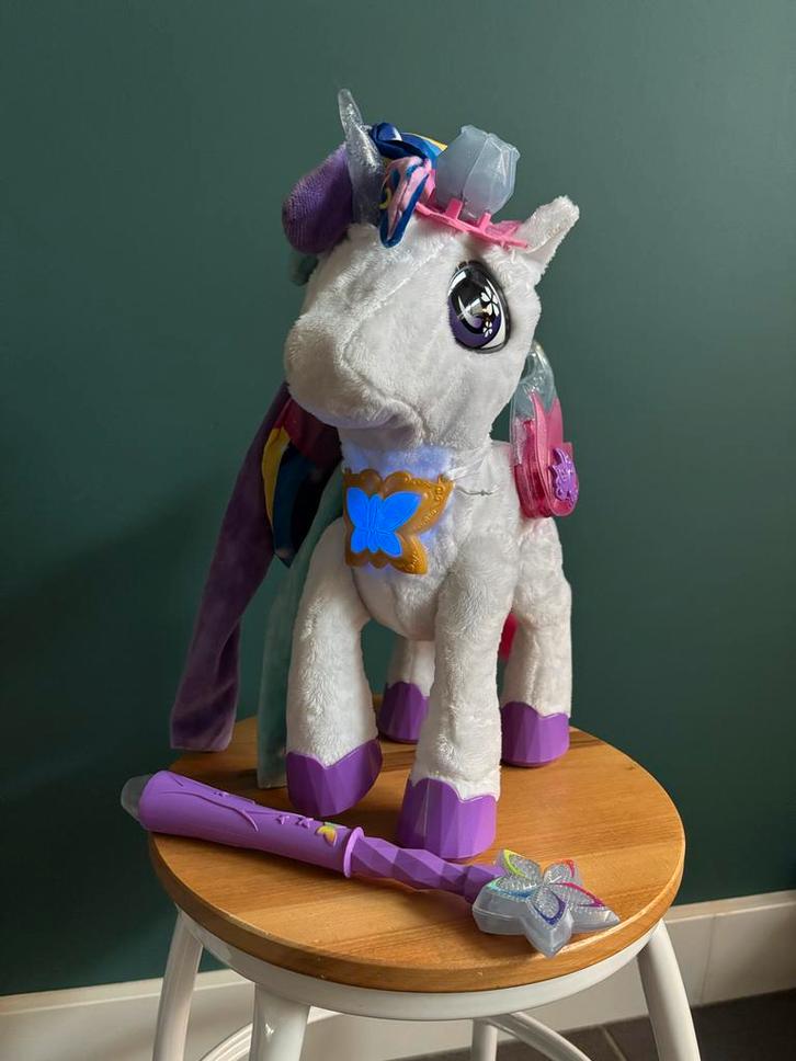 VTech Styla Magische Eenhoorn, Kinderen en Baby's, Speelgoed | Knuffels en Pluche, Nieuw, Paard, Ophalen of Verzenden