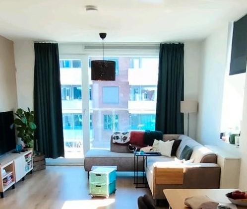 Halfverduisterende gordijnen b: 291 en h: 238, enkele plooi, Huis en Inrichting, Stoffering | Gordijnen en Lamellen, 200 cm of meer