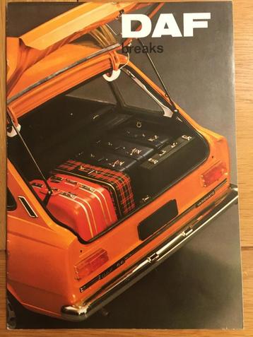 DAF Breaks 44 55 Stationcar/Combi/Bestel brochure/folder 71 beschikbaar voor biedingen