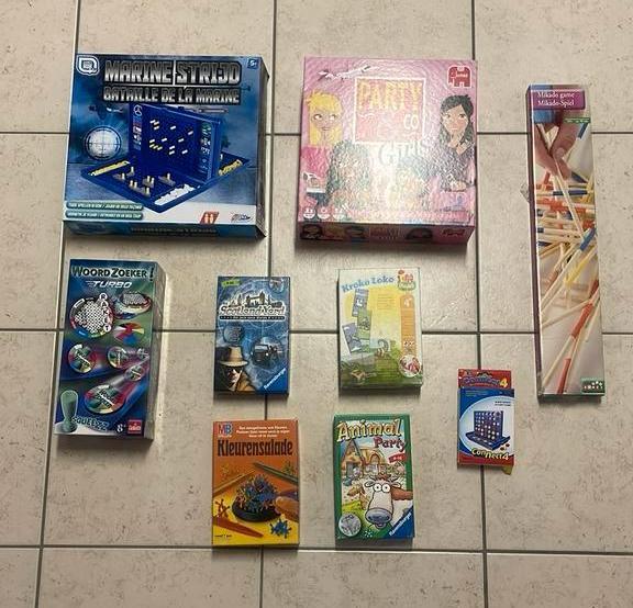 Sint/Kersttip: leuke gezelschaps spellen (zie beschrijving), Hobby en Vrije tijd, Gezelschapsspellen | Bordspellen, Zo goed als nieuw