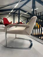 Nieuw Molinari Stephanie fauteuil nubuck leer Design stoel, Nieuw, Leer, Ophalen of Verzenden