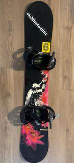 Snowboard Rossignol 156 met Burton Mission bindingen maat L, Ophalen of Verzenden, Gebruikt, Board