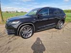 Skoda Kodiaq 1.5 TSI Sportline Business, pano dealer onderh., Euro 6, 4 cilinders, 150 pk, Zwart