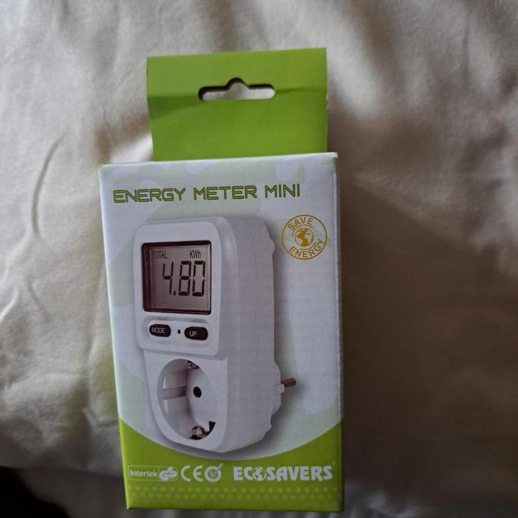 Energiemeter Mini - Verbruik meten!, Doe-het-zelf en Verbouw, Meetapparatuur, Nieuw, Elektriciteit, Ophalen of Verzenden