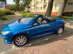 Peugeot 206 cc 1.6 Cabrio Blauw 2024 183k Zwart leer bekleed, Voorwielaandrijving, 4 cilinders, Cabriolet, 14 km/l