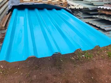 damwand polyester Flowbleu dakplaat lichtdoorlatend beschikbaar voor biedingen
