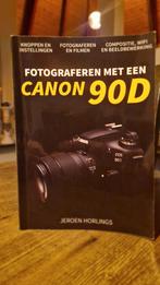 Fotograferen met een Canon 90D - Handleiding, Ophalen of Verzenden, Zo goed als nieuw, Fotograferen en Filmen, Jeroen Horlings