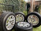 Michelin Winterbanden M+S (&vlokken logo) 205/60R16, Ophalen, Gebruikt, 16 inch, Banden en Velgen