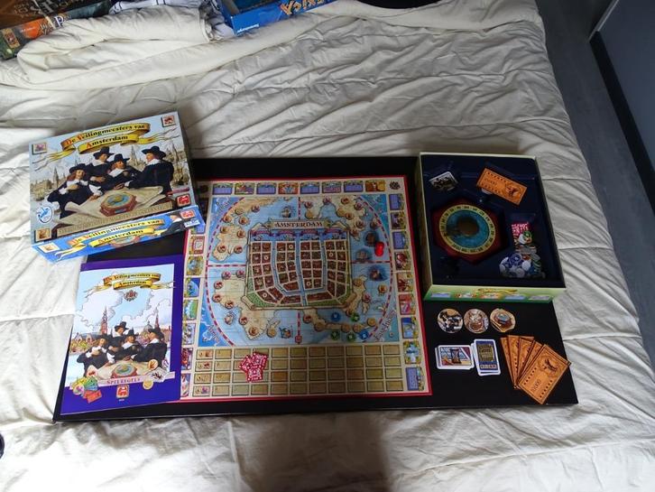 De veiligmeester van Amsterdam, 3-5 spelers, Jumbo, Hobby en Vrije tijd, Gezelschapsspellen | Bordspellen, Gebruikt, Drie of vier spelers