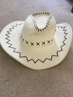 Witte Cowboyhoed, Ophalen of Verzenden, Zo goed als nieuw, One size fits all, Hoed