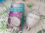 LED Roterende Disco lamp NIEUW, Ophalen, Nieuw, E27 (groot), Led-lamp