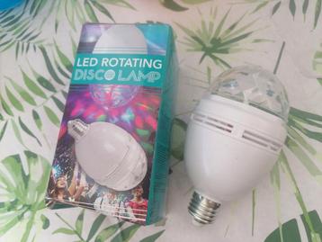 LED Roterende Disco lamp NIEUW  beschikbaar voor biedingen