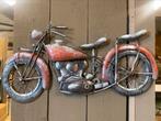 Indian motor motorfiets wanddecoratie mancave garage cafe, Huis en Inrichting, Woonaccessoires | Wanddecoraties, Nieuw, Ophalen of Verzenden