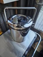 Mooie vintage jaren 70 Alessi ijsemmer van RVS..., Huis en Inrichting, Ophalen of Verzenden, Gebruikt, Rvs of Chroom, Los bestek