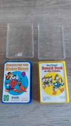 Vintage kwartet avonturen van mickey mouse & Donald duck, Verzamelen, Speelkaarten, Jokers en Kwartetten, Ophalen of Verzenden