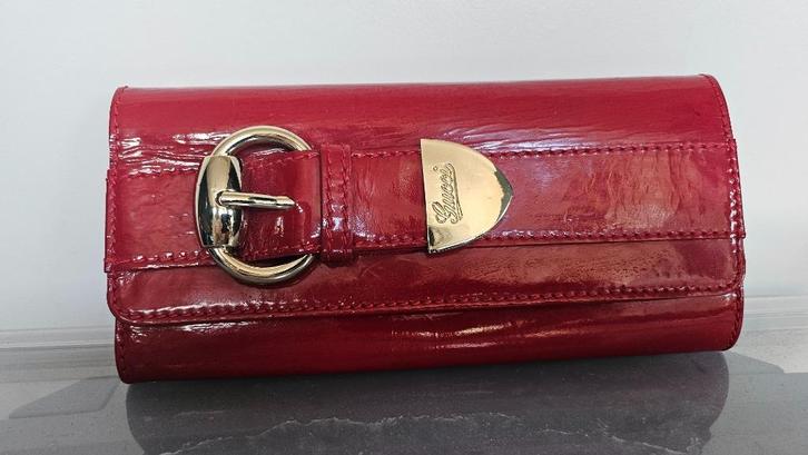 Prachtige Originele Gucci Portemonnee / Clutch WOC, Sieraden, Tassen en Uiterlijk, Tassen | Damestassen, Zo goed als nieuw, Avondtasje