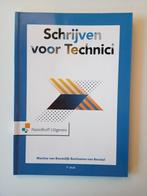 Schrijven voor Technici ISBN 978 90 01 87533 6, Ophalen of Verzenden, Zo goed als nieuw, Overige onderwerpen, Noordhoff Uitgevers