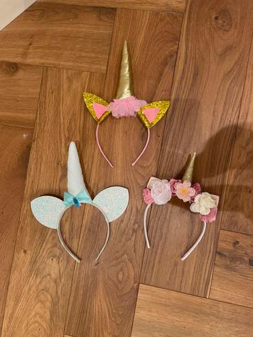Eenhoorn Tiara Set (3 stuks) beschikbaar voor biedingen