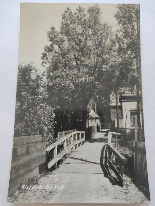 E599 Blokzijl Rietvink Newo, Verzamelen, Ansichtkaarten | Nederland, 1920 tot 1940, Ophalen of Verzenden