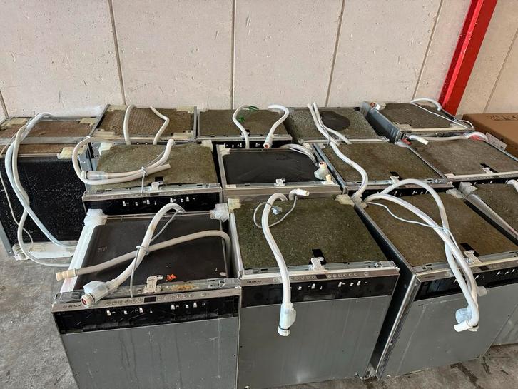 Partij Bosch & Siemens Vaatwassers - Ongecontroleerd, Witgoed en Apparatuur, Vaatwasmachines, Gebruikt, Vrijstaand, 85 tot 90 cm