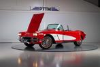 1962 Chevrolet Corvette C1, Auto's, Oldtimers, Lederen bekleding, Achterwielaandrijving, Zwart, Overige carrosserieën