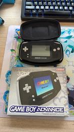 Nintendo Gameboy Advance Black Edition CIB, Spelcomputers en Games, Spelcomputers | Nintendo Game Boy, Ophalen of Verzenden, Zo goed als nieuw