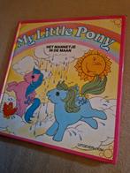 boek my little pony 1986 het mannetje in de maan hasbro mb, Ophalen of Verzenden, Zo goed als nieuw