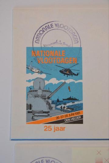 Nationale Vlootdagen Envelop 1981 beschikbaar voor biedingen