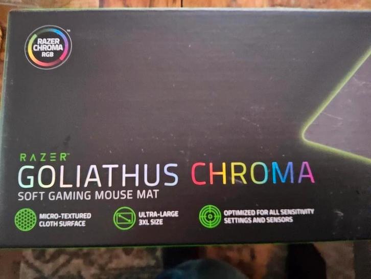 Razer Goliathus Chroma 3XL RGB Gaming Muismat - 122x55cm, Computers en Software, Muismatten, Zo goed als nieuw, Gaming muismat