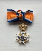 Miniatuur officier Orde van Oranje-Nassau, Postzegels en Munten, Penningen en Medailles, Verzenden, Overige materialen, Nederland