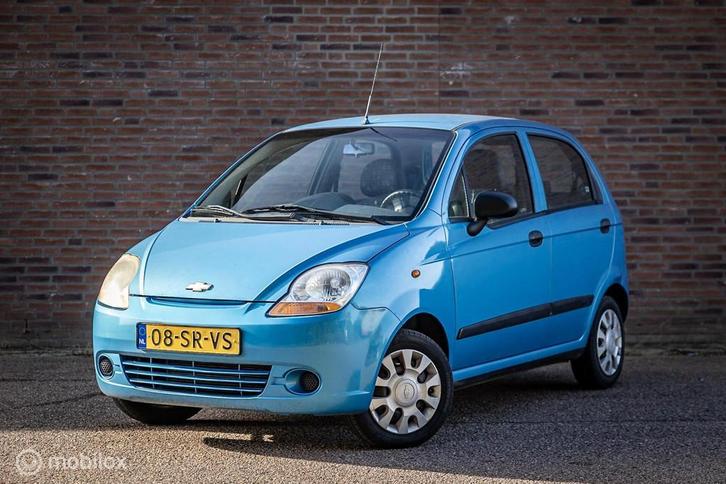 Chevrolet Matiz 0.8 Spirit | Airco | Nap | Lage kms, Auto's, Chevrolet, Bedrijf, Te koop, Matiz, ABS, Airbags, Airconditioning