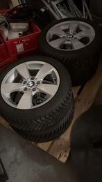 Bmw e60 of e61 Spijkerbanden met velgen, Auto-onderdelen, Banden en Velgen, Ophalen, Gebruikt, Velg(en), 17 inch