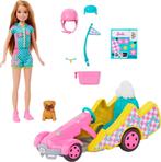 Barbie Stacie met Go-kart - Barbie auto - Barbiepop. NIEUW, Kinderen en Baby's, Speelgoed | Poppen, Barbie, Nieuw, Ophalen of Verzenden