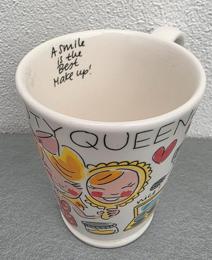 Blond Amsterdam Grote Mok - Beauty Queen, Huis en Inrichting, Keuken | Servies, Zo goed als nieuw, Kop(pen) en/of Schotel(s), Blond Amsterdam