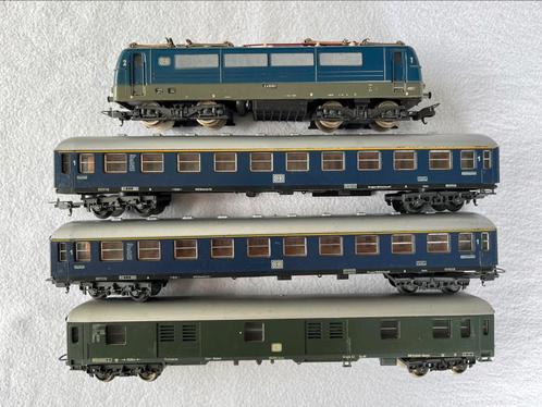 Lima DB set met BR 141 lok en 3 rijtuigen, Hobby en Vrije tijd, Modeltreinen | H0, Zo goed als nieuw, Treinset, Gelijkstroom, Lima
