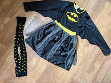 Batgirl Jurk Maat 128 + Legging beschikbaar voor biedingen