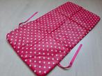 Cotton Baby verschoningsmatje roze met witte stipjes, Ophalen of Verzenden, Gebruikt