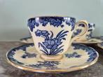 6 Antieke Engelse Grosvenor bone china theekopjes, Antiek en Kunst, Ophalen