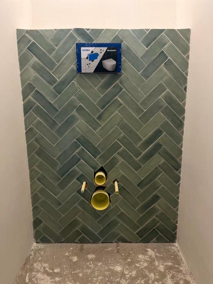 Terratinta tegels – formaat 5,2 x 16 cm, Doe-het-zelf en Verbouw, Tegels, Nieuw, Wandtegels, Keramiek, Minder dan 20 cm, Minder dan 5 m²