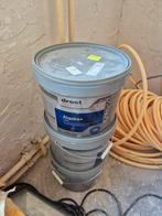 3 Emmer Drost Verf Jeansblauw - Zo Goed Als Nieuw!, Ophalen, Blauw, 10 tot 15 liter, Verf