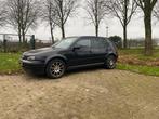 Volkswagen Golf 2001 Zwart 2.0, Auto's, Zwart, 1984 cc, Zwart, Leder